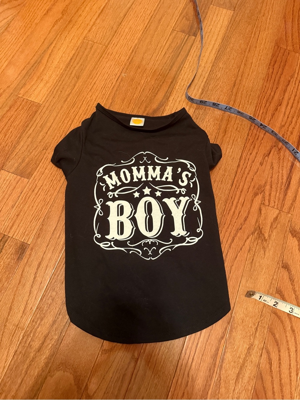 Doggie Tee “Momma's Boy" Graphic Tee